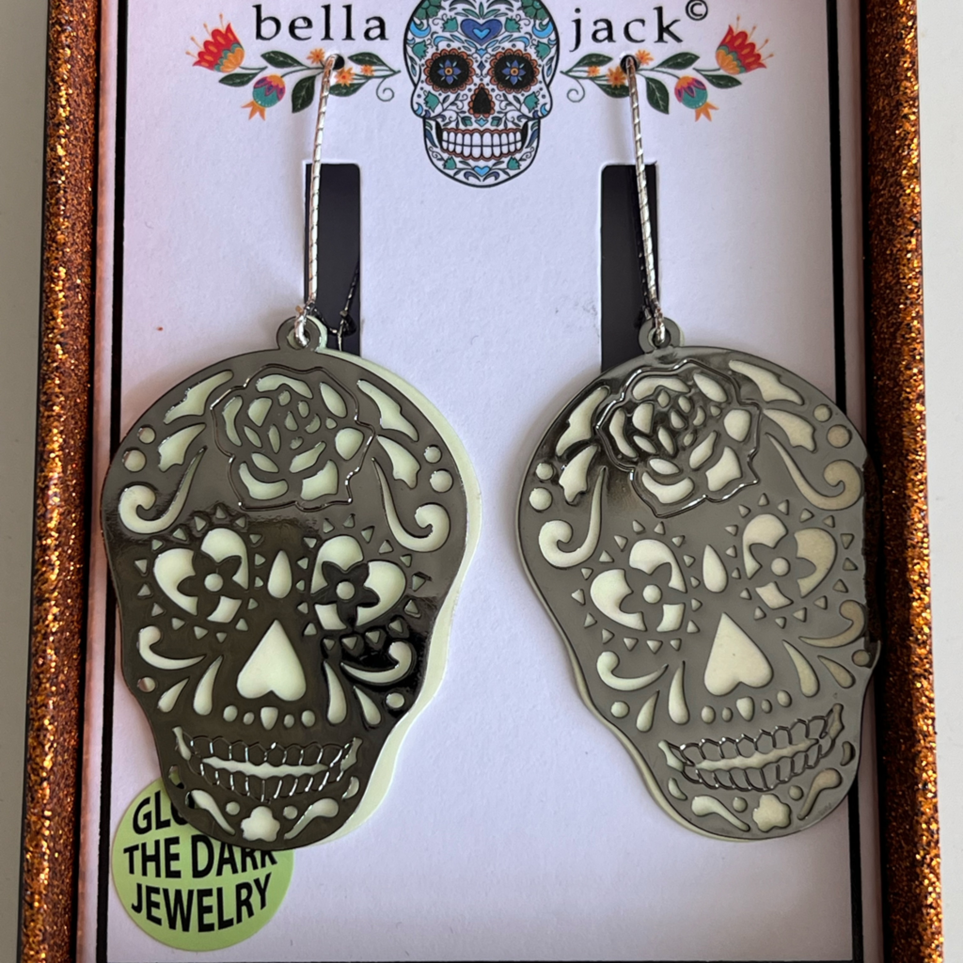 Piper Jack Skull Earrings 35$